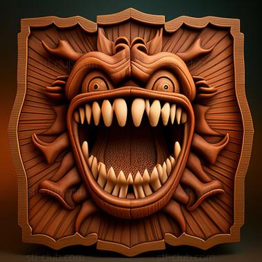 3D model Grin to Win Big Panic Kimawari Contest (STL)